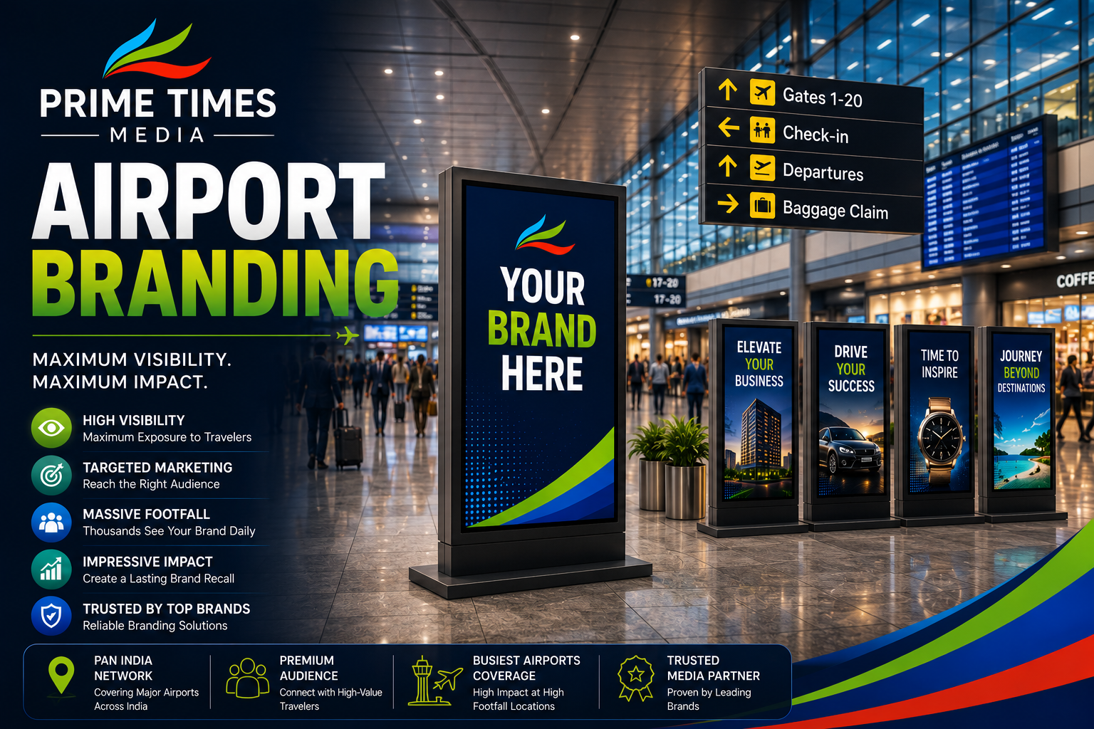 Airport Branding Advertising Services in India